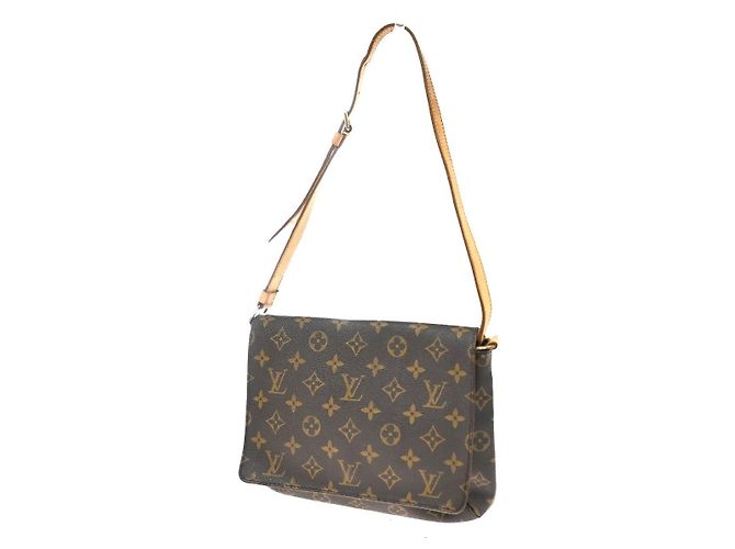 Louis Vuitton Musette Tango Monogram Canvas Marrone