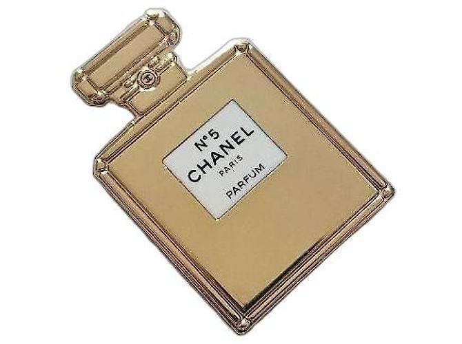 Broche Chanel N°5 Parfum Dorée