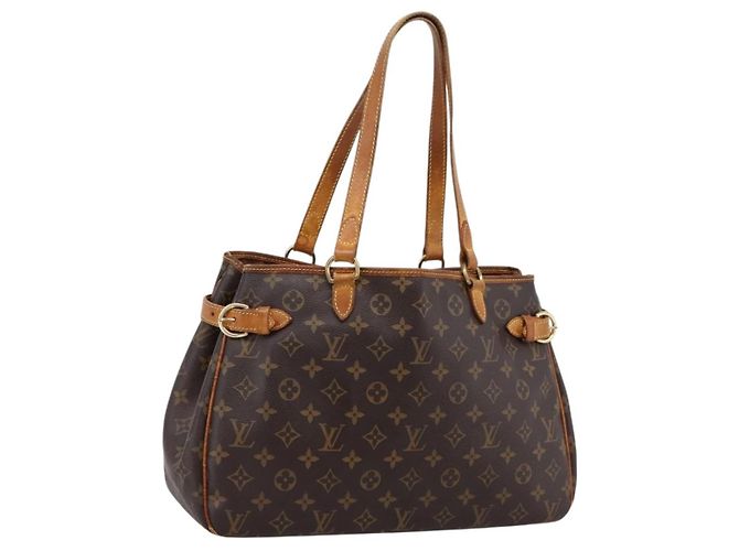 LOUIS VUITTON Monogram Batignolles Horizontal Tote Bag M51154 LV Auth 205306 Monograma