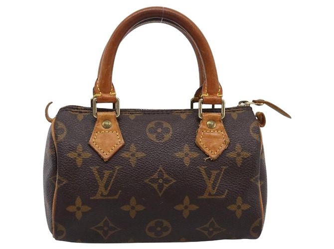 Louis Vuitton Speedy Mini HL Monogram Canvas Marron