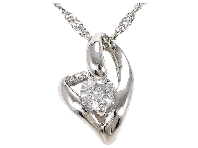 Autre Marque Collar de platino PT900 y diamantes
