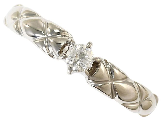 Autre Marque PT900 Platin-Ehering mit Diamant