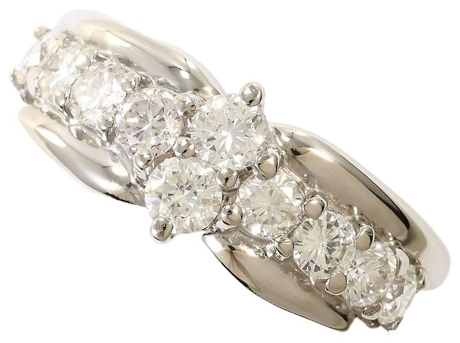 Autre Marque PT900 Platin-Ehering mit Diamant