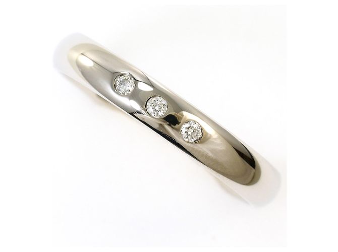 Autre Marque PT900 Platin-Ehering mit Diamant