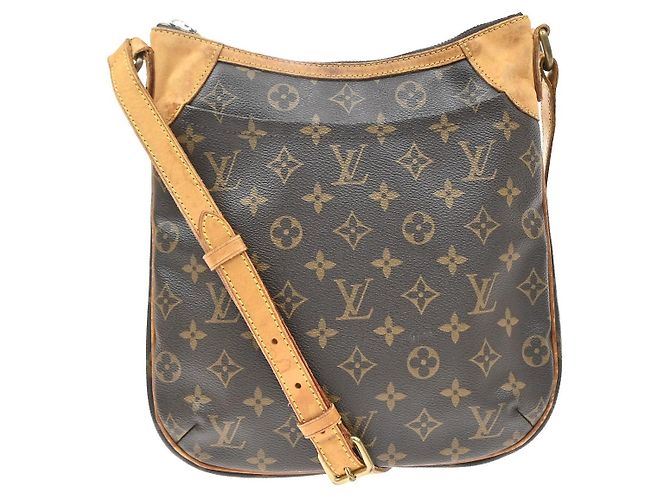 Louis Vuitton Odeon Monogram Canvas PM Castaño