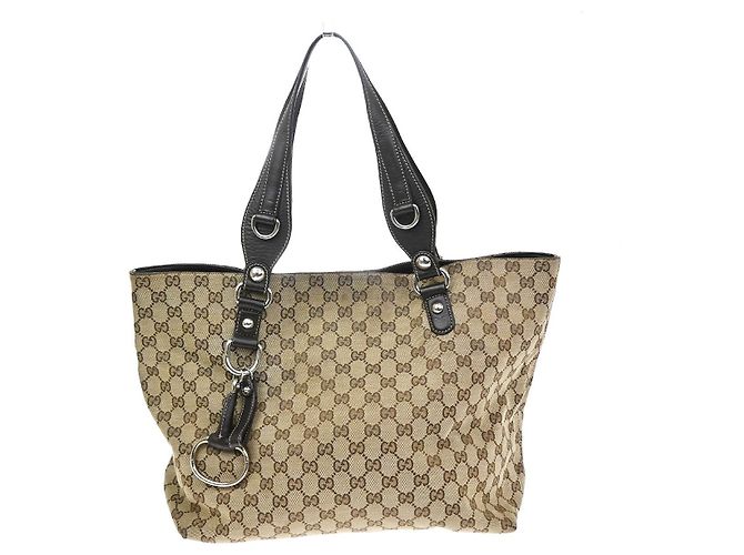Gucci Icon Bit GG Canvas Medium Brown
