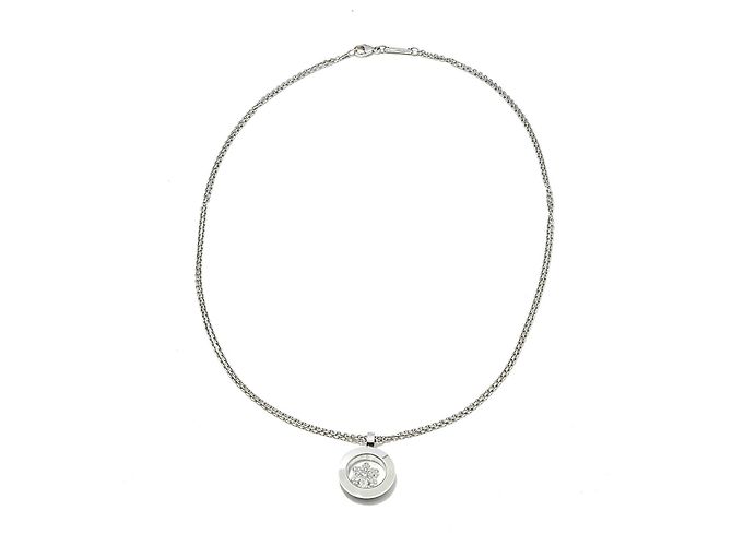 Chopard Happy Diamonds Collier Flocon de Neige Or Blanc 750/18K Full Set