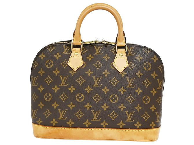Louis Vuitton Alma Monogram Canvas PM Marron