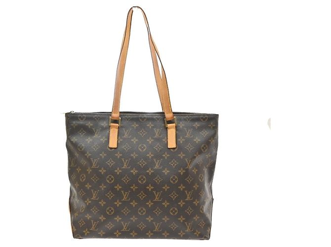 Louis Vuitton Cabas Mezzo Monogram Canvas Brown