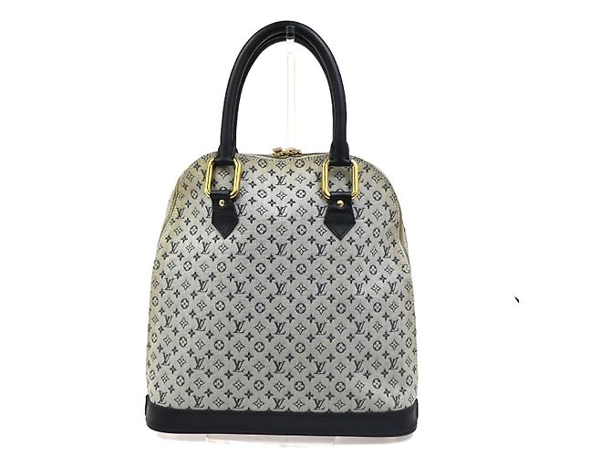 Louis Vuitton Alma Mini Lin Haut Azul