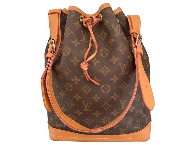 Noe Louis Vuitton Bolso Saco Monogram Noé Castaño Monograma
