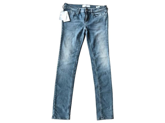 IRO Kim Slim Jeans hellblau