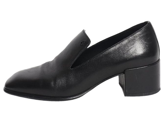 Jimmy Choo Eliot 45 Absatz-Loafer schwarz - size EU 38