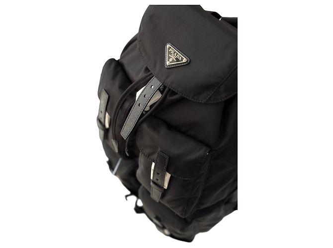 Prada Re-Nylon Backpack in Black