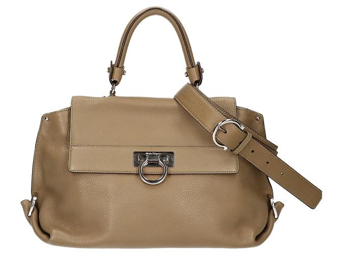 Bolsa de Ombro 2-Way Sofia Salvatore Ferragamo Verde