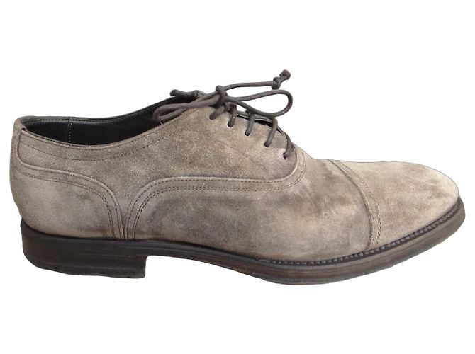 Autre Marque Chaussures Richelieu en Daim Ortigni Marron