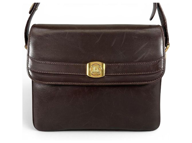 Céline Sac à main CELINE Vintage M04 Trinoff en cuir