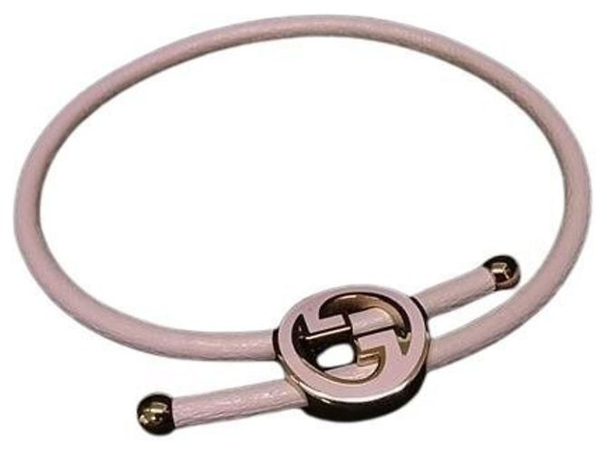 Pulseira com pingentes GUCCI Pink Gold Rosa Dourado