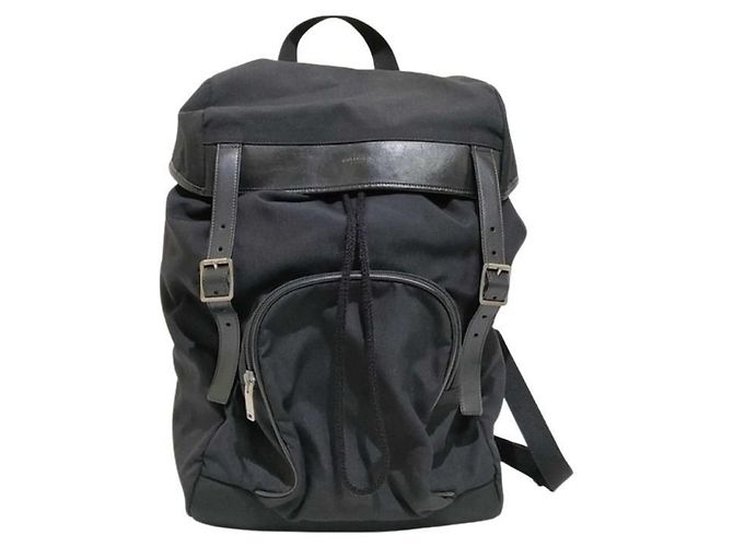 Yves Saint Laurent Hunting Backpack Black