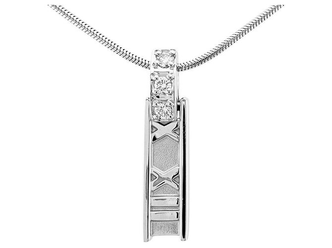 Autre Marque Collana Tiffany & Co. Atlas Bar Argento