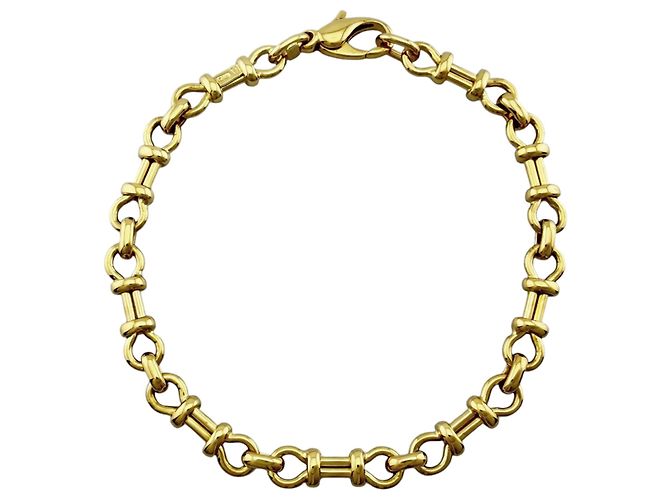 Autre Marque Bracciale con charm Tiffany & Co. in oro giallo 18K D'oro