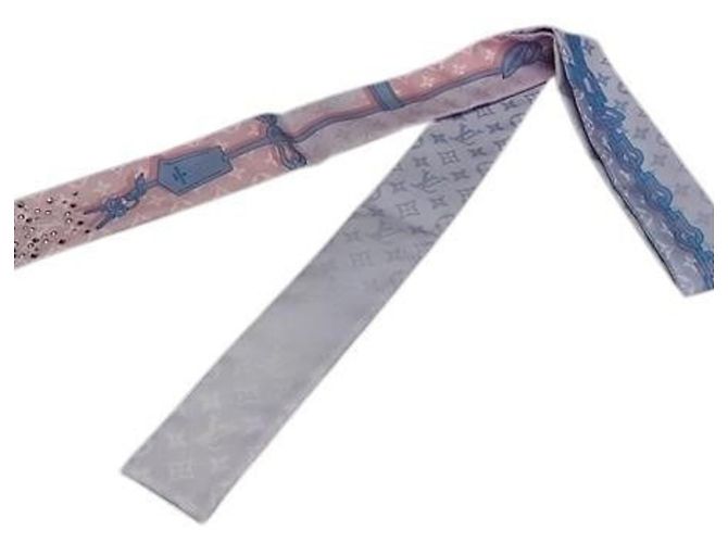 Sciarpa LOUIS VUITTON in rosa, blu e multicolore