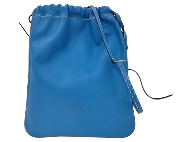 Hermès Borsa a Tracolla Hermes Bridado Blu