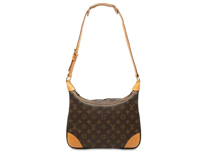 Louis Vuitton Brown Monogram Boulogne 30 Marrom