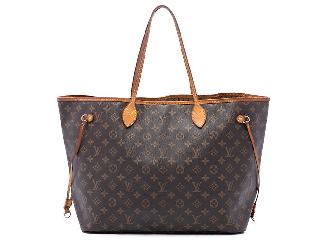Louis Vuitton Brown Monogram Neverfull GM