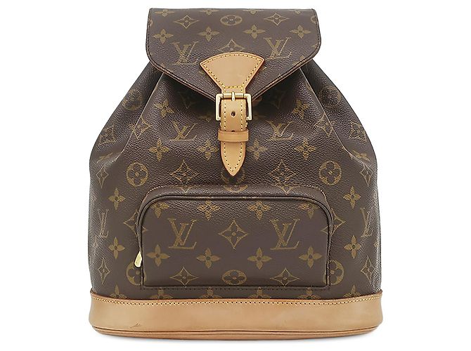Louis Vuitton Brown Monogram Montsouris MM Marrom