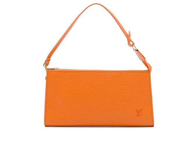 Louis Vuitton Orange Epi Pochette Accessoires