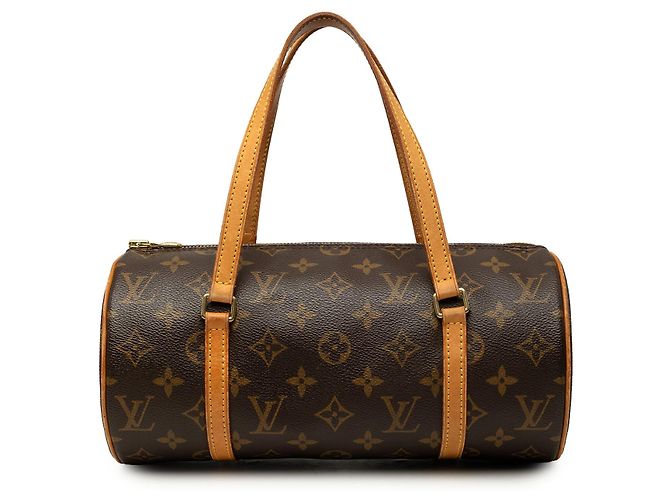 Louis Vuitton Brown Monogram Papillon 28 Marron