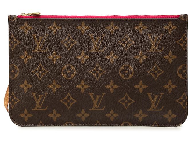 Bolsa Louis Vuitton Brown Monogram Neverfull MM Marrom