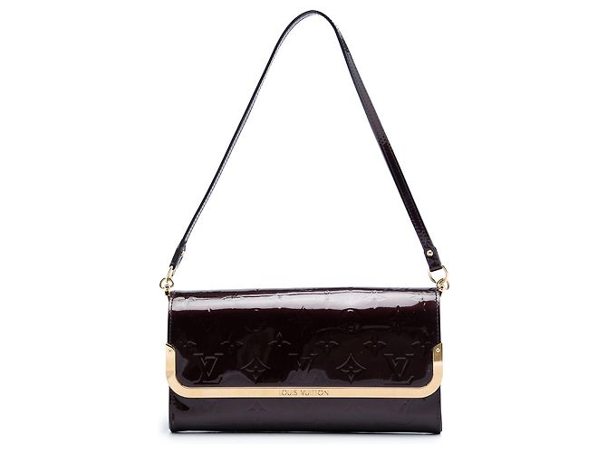 Louis Vuitton Purple Monogram Vernis Rossmore MM Violet