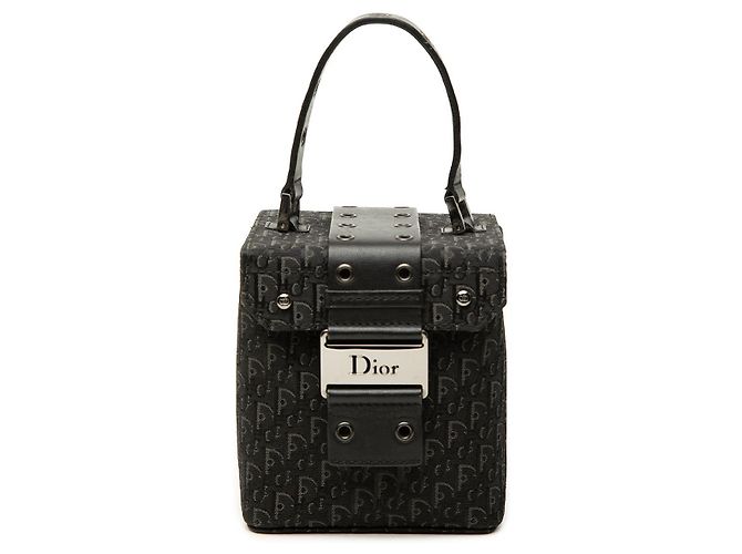 Borsa Vanity Diorissimo Trotter Canvas Street Chic Nera Dior Nero
