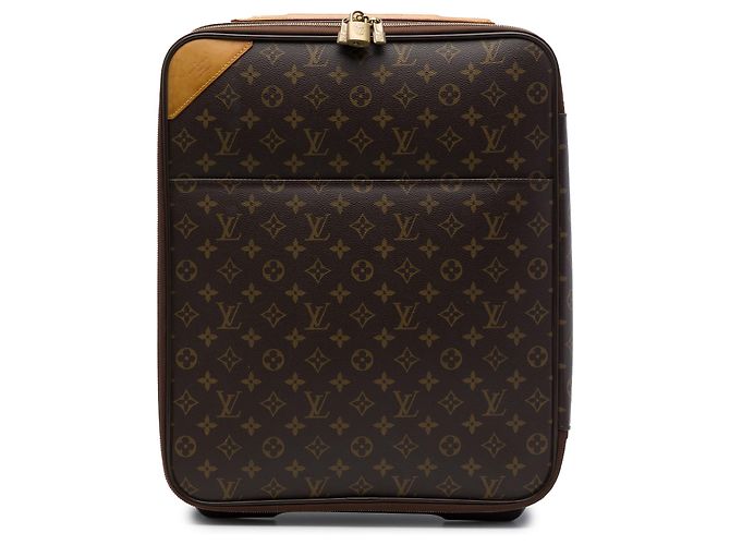 Louis Vuitton Brown Monogram Pegase 45