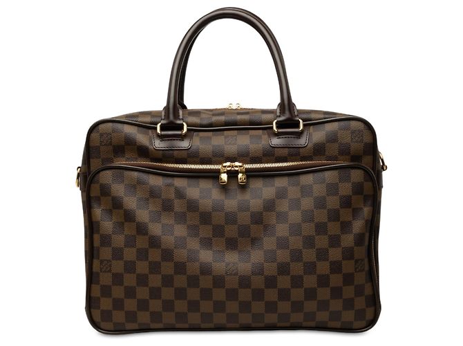 Louis Vuitton Brown Damier Ebene Icare Marrom
