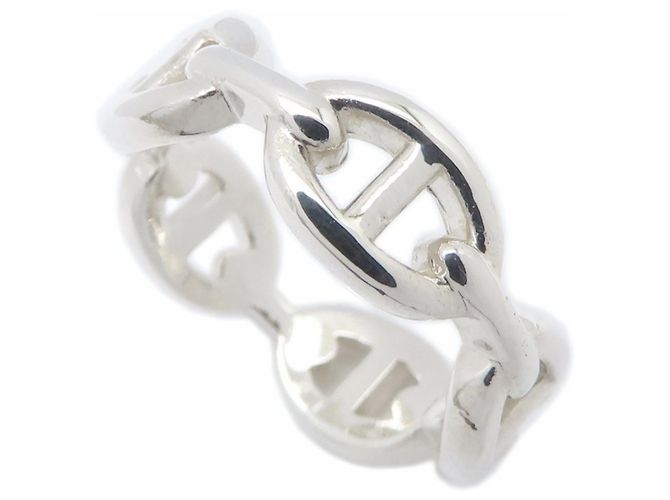 Ring Hermès Bague HERMES Chaine d'Ancre Enchainée