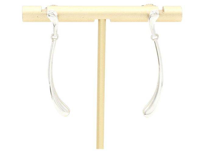 Autre Marque Pendientes largos T-drop Elsa Peretti de Tiffany & Co.