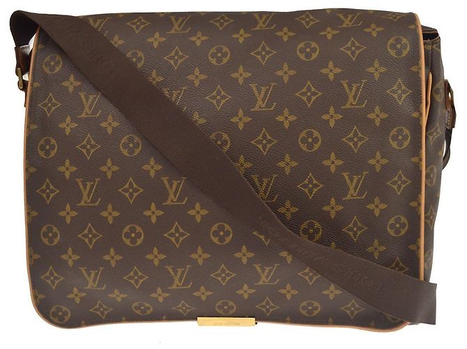 Louis Vuitton Abbesses Messenger Monogram Canvas Castaño