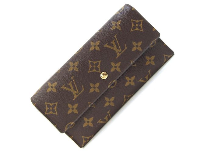 Cartera larga Louis Vuitton Monogram Tri-fold Monograma