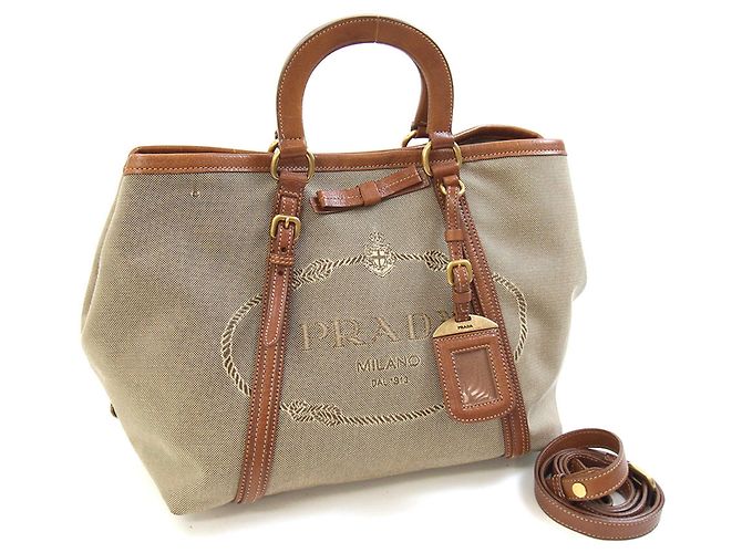 Borsa Prada BN1671 in Beige e Brown Marrone