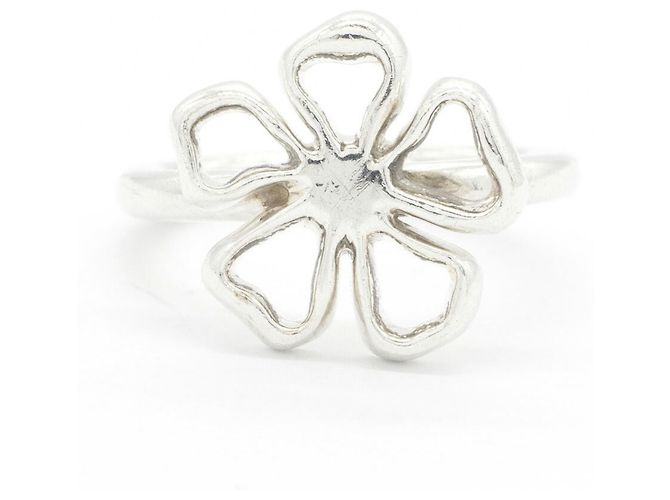 Autre Marque Anel Aliança Flor Tiffany & Co.