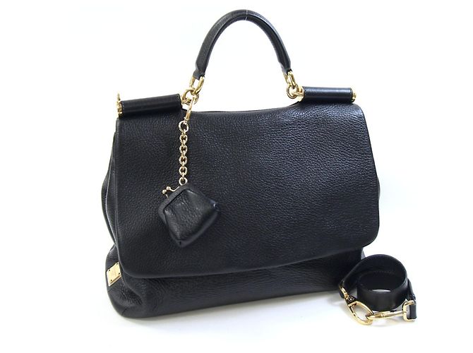 Bolsa Dolce & Gabbana Soft Sicily Preto