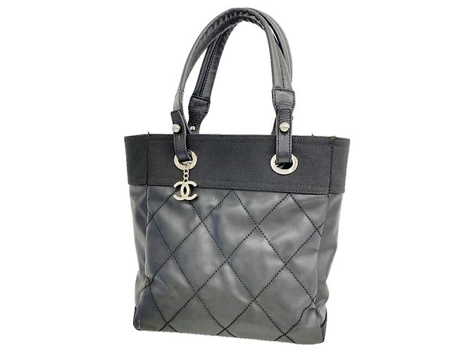 Borsa Tote Chanel Paris Biarritz Nero