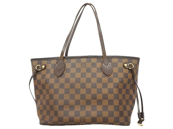 Borsa Tote Louis Vuitton Damier Neverfull PM Damier ebene