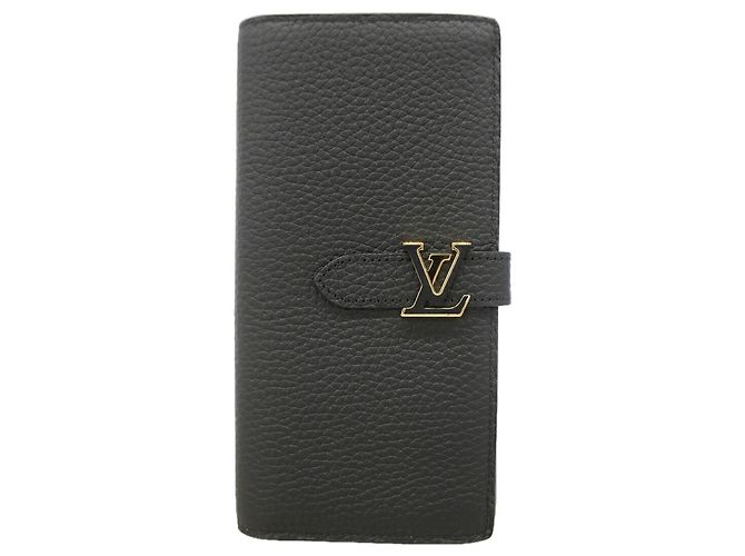 Louis Vuitton LV Vertical Wallet M81330 Noir Black