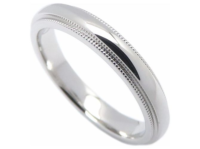Autre Marque Anel Aliança Milgrain Tiffany & Co.