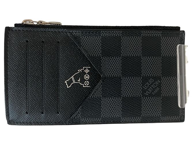 Louis Vuitton Business Card Case Black