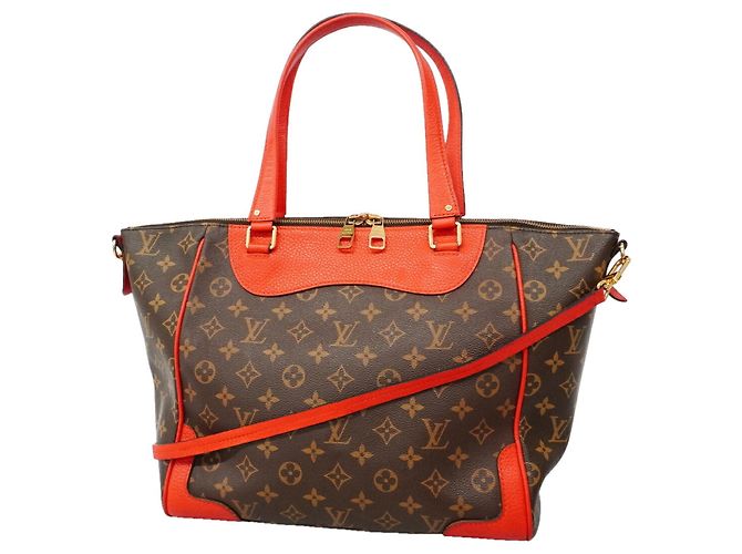 Louis Vuitton Monogram Estrella Tote Bag Braun Fuschia